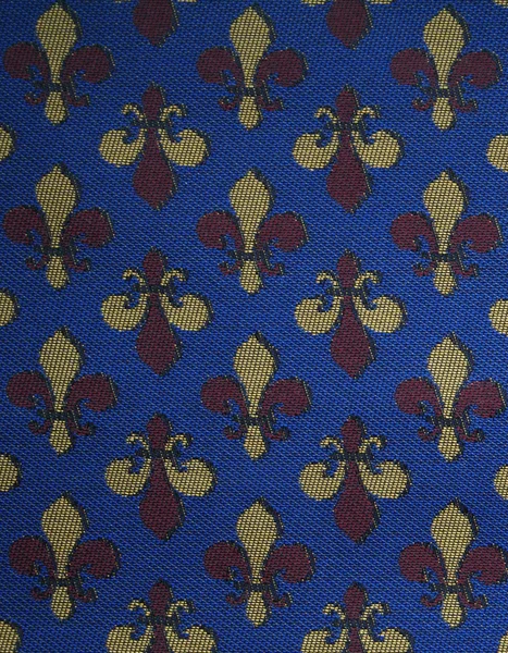 Niebieski tkaniny z tło wzór — Zdjęcie stockowe