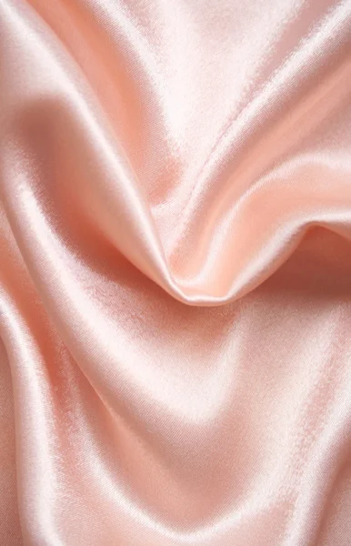 光滑优雅粉红色丝绸作为背景 — 图库照片