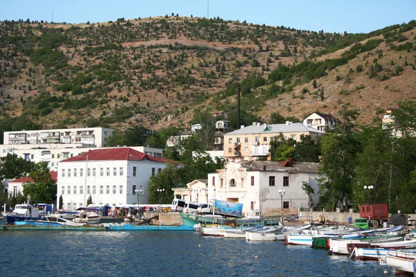Krim. im Hafen von Balaklava. — Stockfoto
