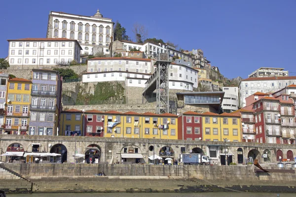 Portugal. Porto city. Old historical part of Porto — Stock Photo, Image