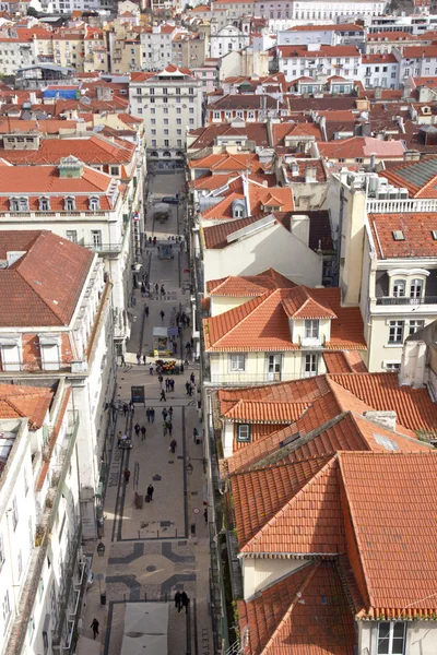 Portugal. Panorama över Lissabon — Stockfoto