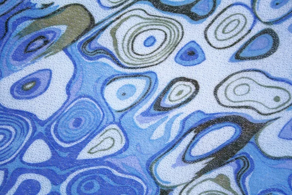Tecido colorido com padrão como fundo — Fotografia de Stock