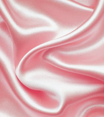 Smooth elegant pink silk as background clipart