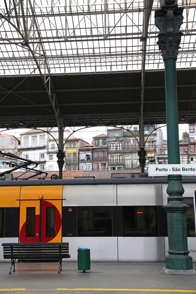 Portugalia. Miasto Porto. dworca kolejowego sao bento — Zdjęcie stockowe