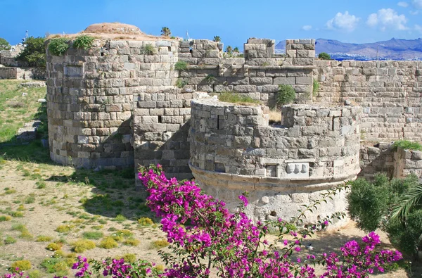 Grecia. Isola di Kos. Il castello — Foto Stock