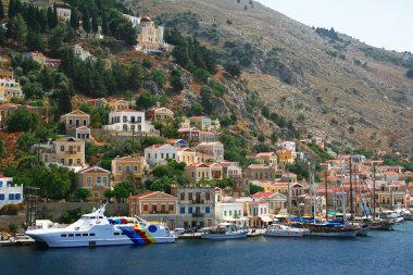 Greece. Island Symi clipart