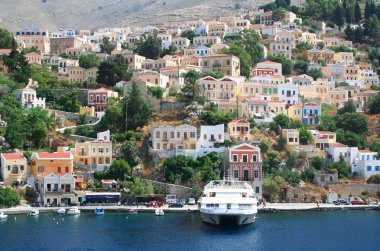 Greece. Island Symi clipart