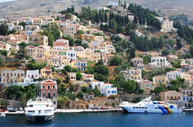 Greece. Island Symi clipart