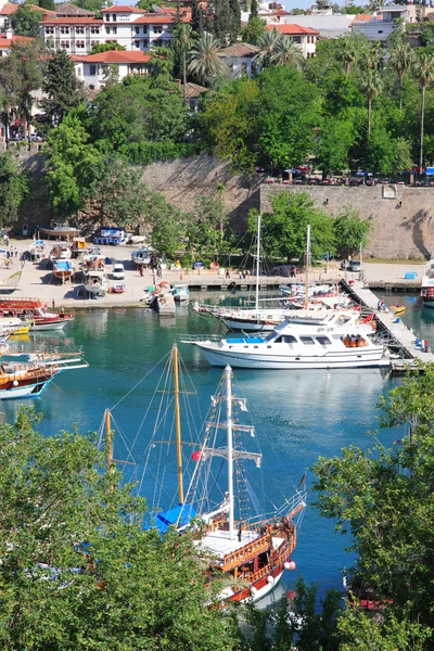 Turkey. Antalya town. Harbor — Stock Photo, Image
