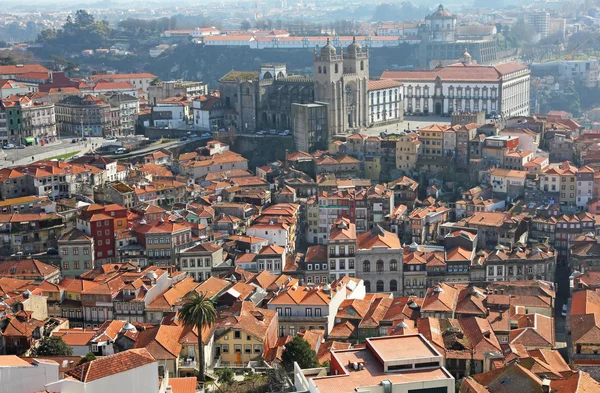Portugal. Oporto. Vista aérea — Foto de Stock