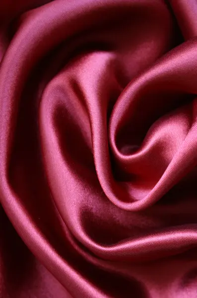粉红色优雅丝绸作为背景 — 图库照片