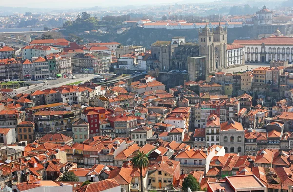 Португалія. Порто. Пташиного польоту — стокове фото
