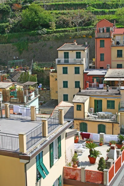 Italië. cinque terre. Riomaggiore — Stockfoto