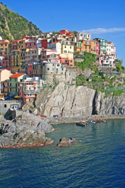 Italy. Cinque Terre. Manarola clipart