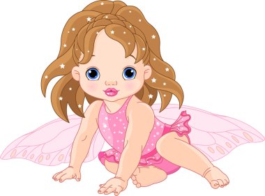 Cute little Fairy clipart