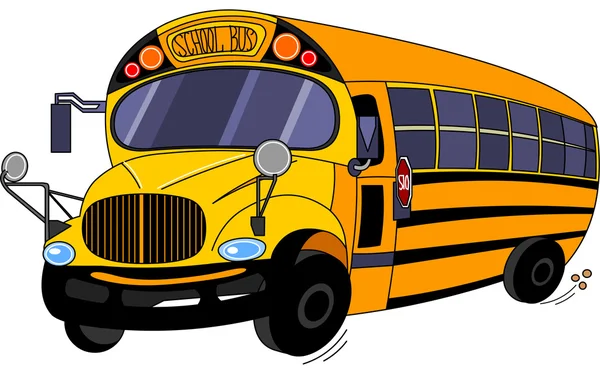Autobús escolar — Vector de stock