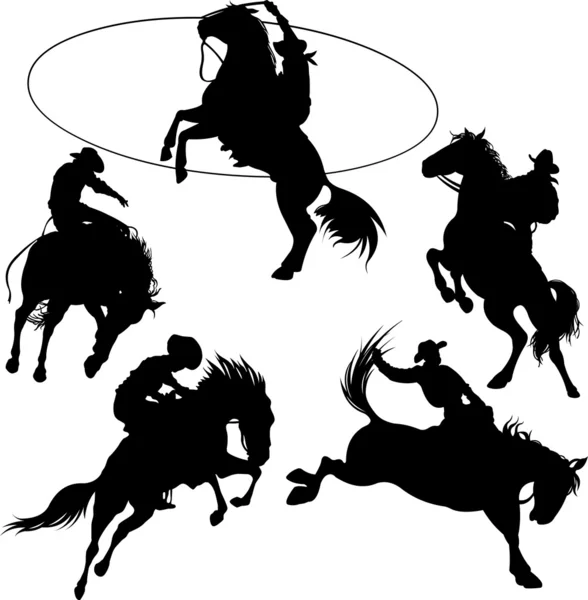 Cowboys — Stockový vektor