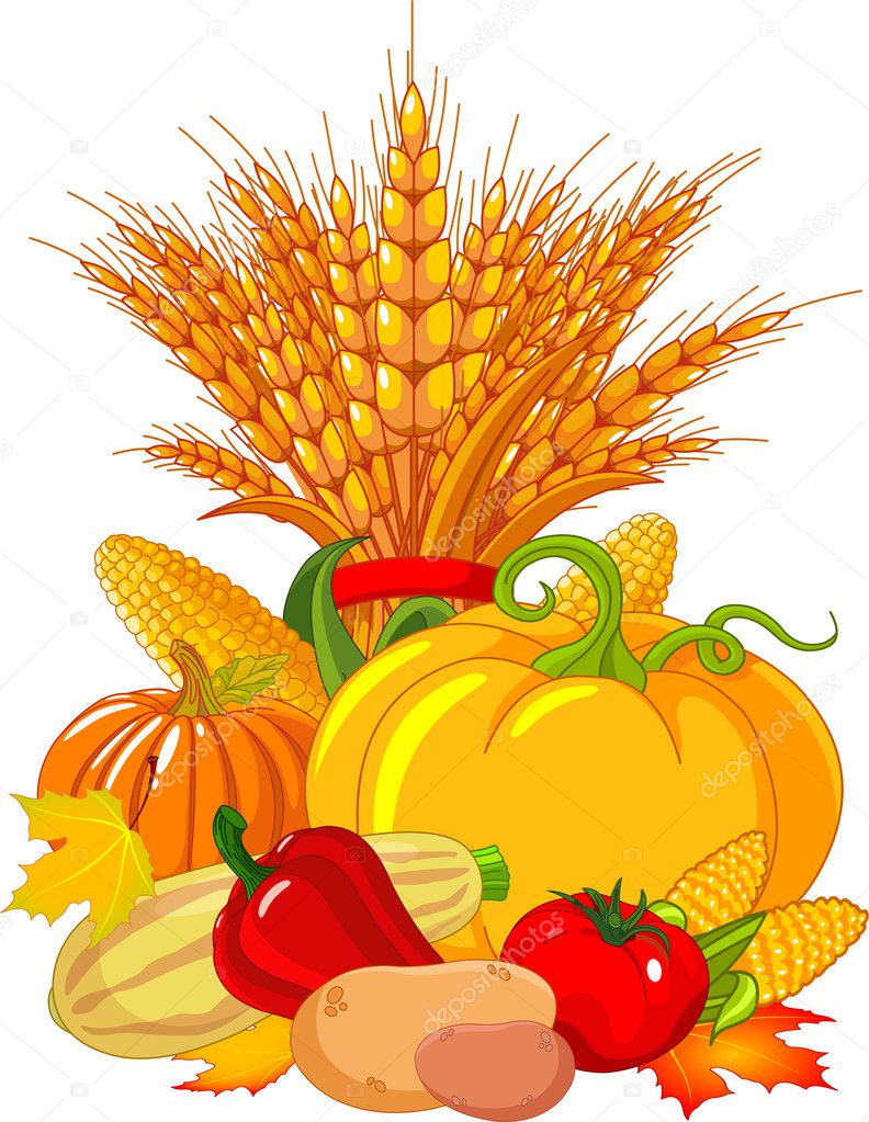 Thanksgiving harvest design