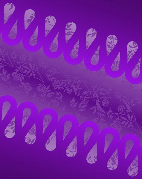 レーシーの薄紫色の背景 — ストックベクタ