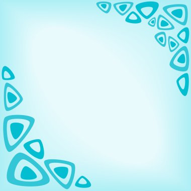 Abstract turquoise background clipart