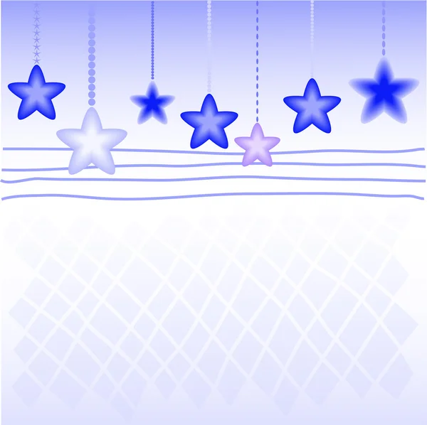 Blue stars — Stock Vector