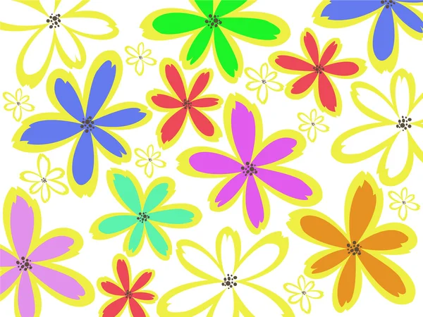 Placeur de fleurs — Image vectorielle