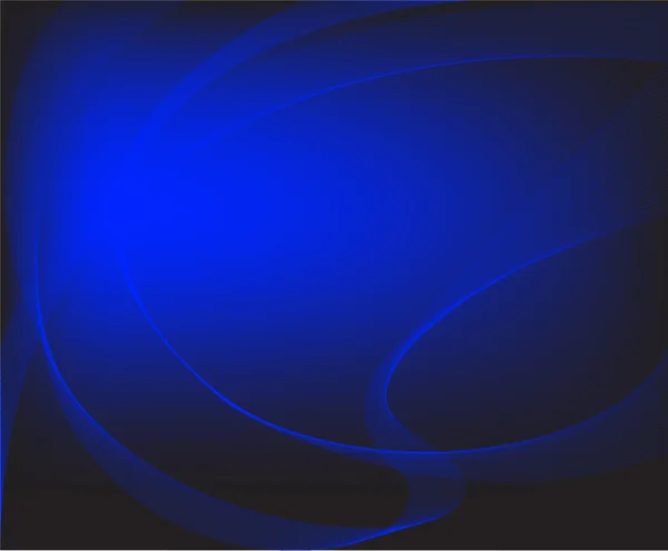Fond abstrait noir et bleu — Image vectorielle