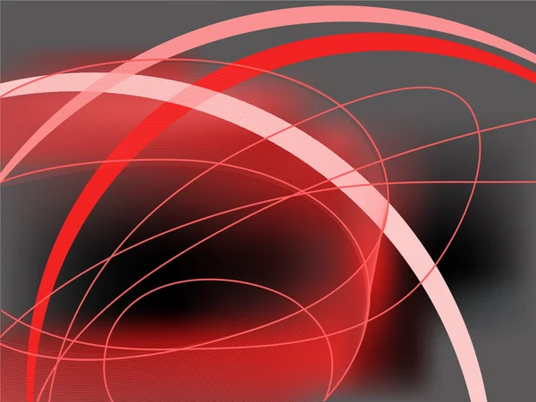Abstrait noir fond rouge — Image vectorielle