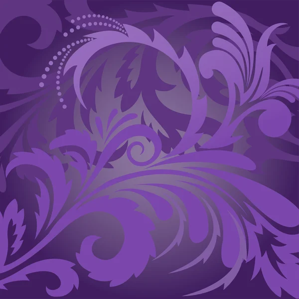 Фиолетовый цветочный фон — стоковый вектор
