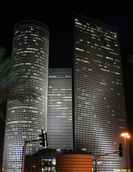 Nächtliches Tel-Aviv — Stockfoto