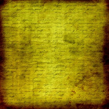 Grunge eski kağıt tasarımı scrapbooking tarzı el yazısı ile