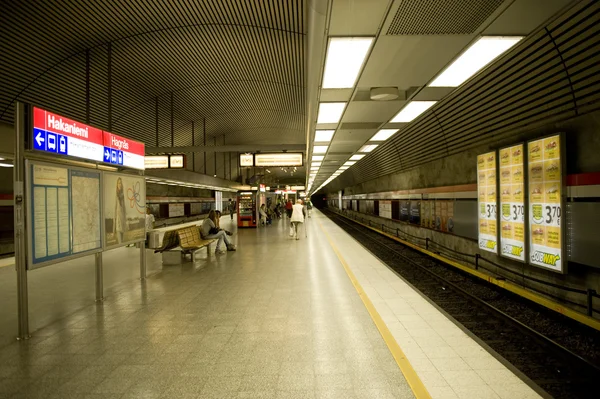 Helsinské metro — Stock fotografie