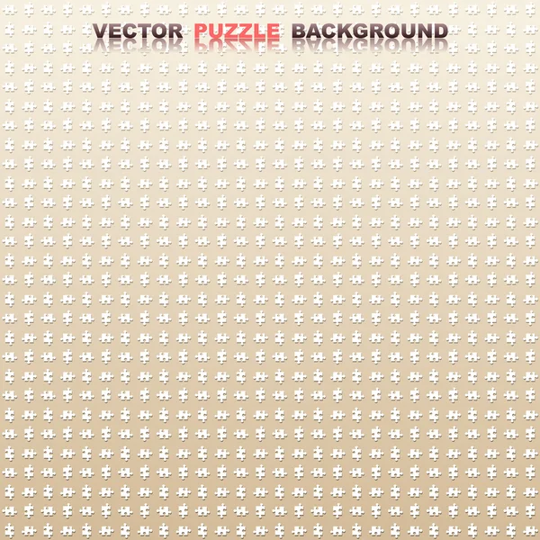 Nahtlose Vektor-Puzzle Hintergrund — Stockvektor