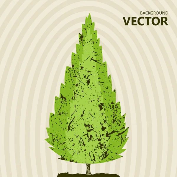 Drzewo kolor streszczenie tło — Wektor stockowy