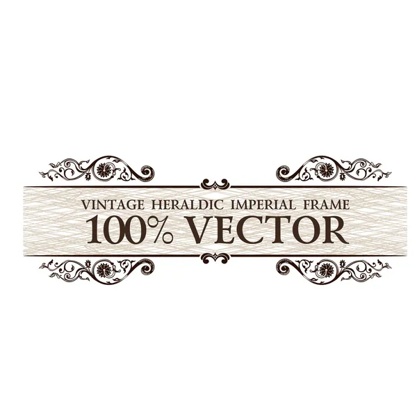 Vintage ornamento marco líneas fondo — Vector de stock