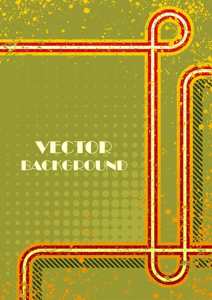 Vector vintage grunge background — Stock Vector