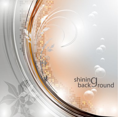 Elegantly shining background, eps10 format clipart