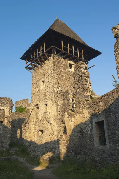 stock image Tower Ruins of XIII century castle