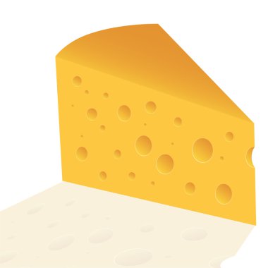 delikli peynir dilimi