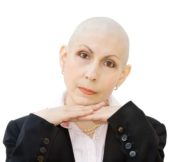 Portret pacjenta z rakiem — Zdjęcie stockowe