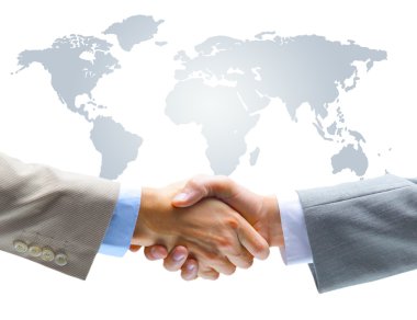 Agreement handshake clipart