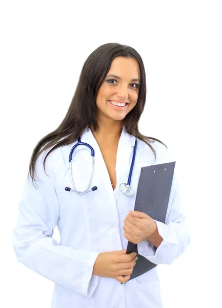 Läkare kvinna på kontoret — Stockfoto