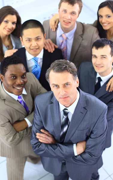Top view of a group of business — Stock Photo, Image