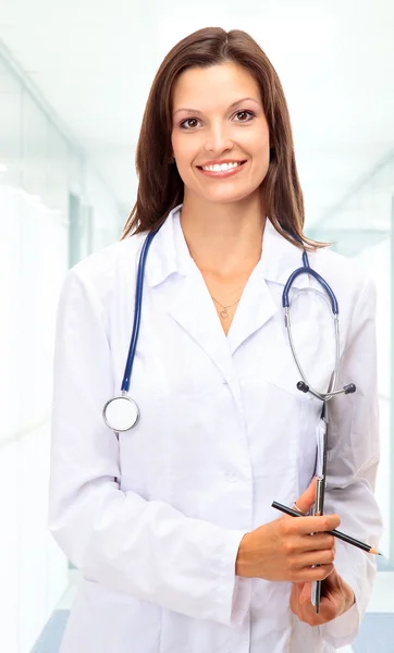 Medical doctor woman in the office — Stock Photo, Image