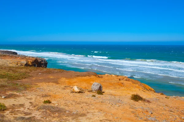 Atlantische kust in portugal — Stockfoto