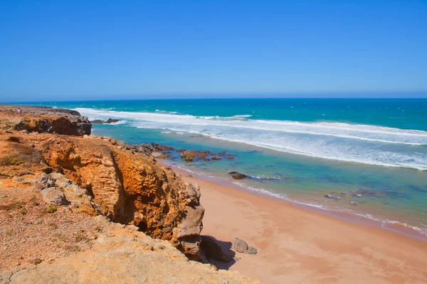 Atlantische kust in portugal — Stockfoto