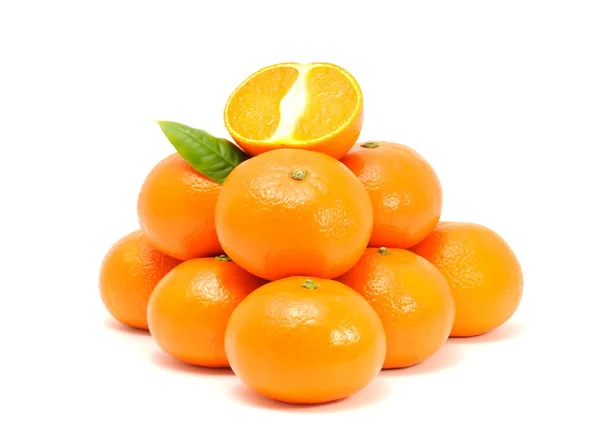 Pirâmide de tangerinas — Fotografia de Stock