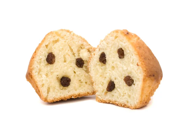 Muffin mit Rosinen — Stockfoto