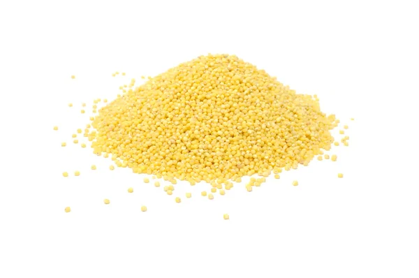 Pile de céréales de millet — Photo
