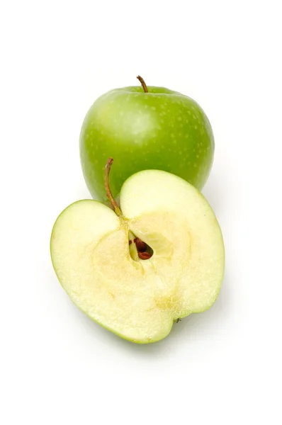 Verde Granny Smith maçãs — Fotografia de Stock
